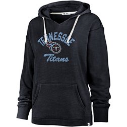 '47 Women's Tennessee Titans Wrap Up Blue Hoodie