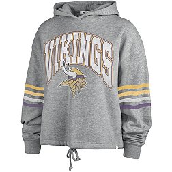 '47 Women's Minnesota Vikings Upland Grey Hoodie