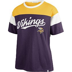 '47 Women's Minnesota Vikings Breezy Purple T-Shirt