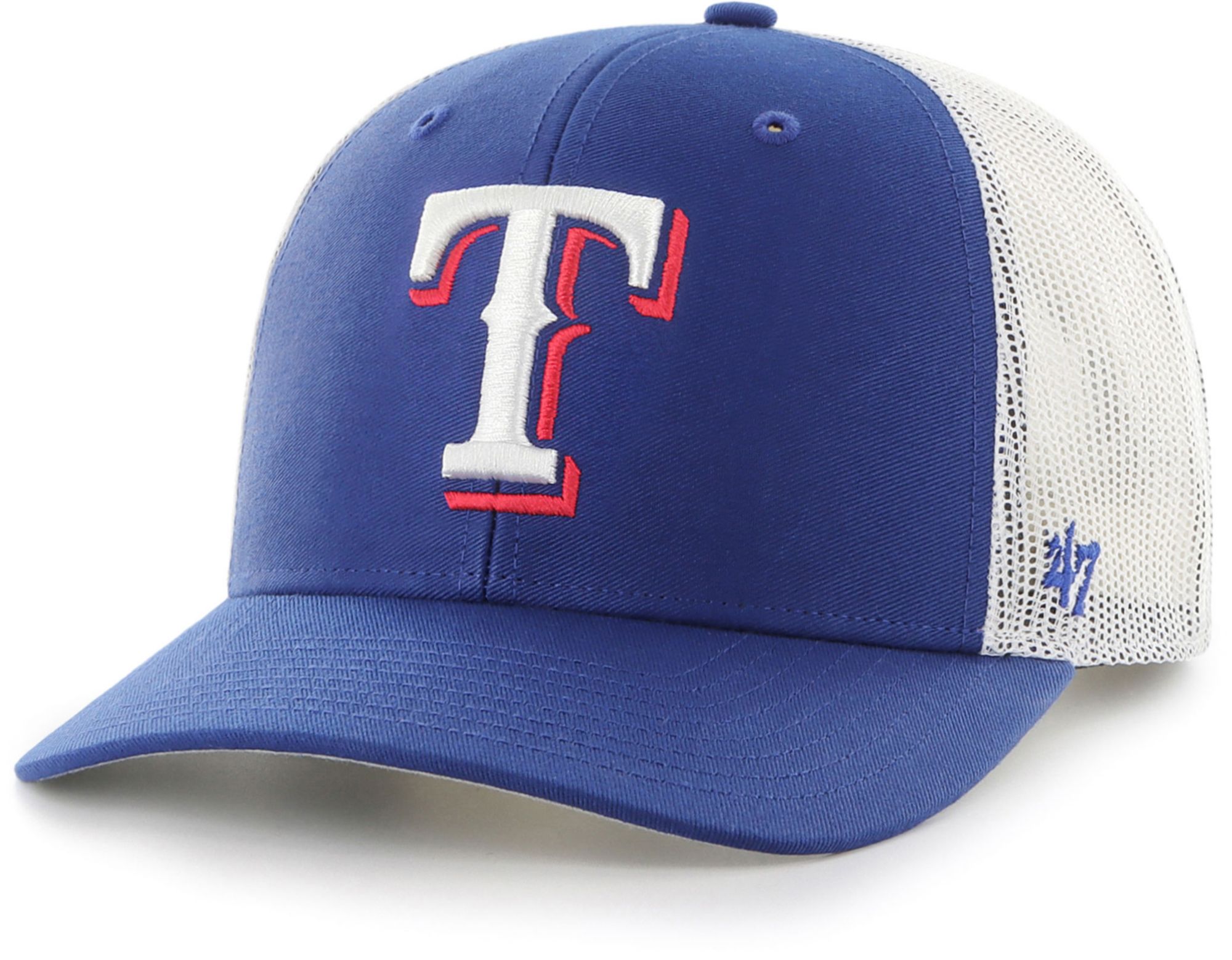 '47 Youth Texas Rangers Royal Trucker Hat