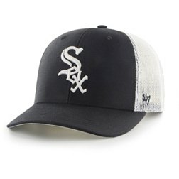 '47 Youth Chicago White Sox Black Trucker Hat
