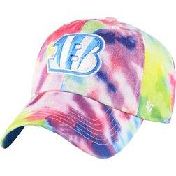 '47 Youth Cincinnati Bengals Spectral Tie Dye Clean Up Adjustable Hat