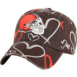47 Youth Cleveland Browns Adore Clean Up Brown Adjustable Hat