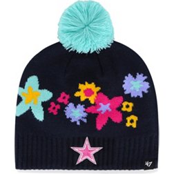 '47 Youth Dallas Cowboys Buttercup Navy Knit Beanie