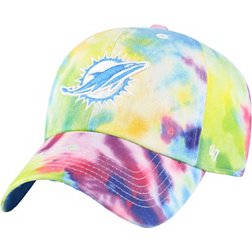 '47 Youth Miami Dolphins Spectral White Clean Up Adjustable Hat