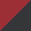 Black/Scarlet