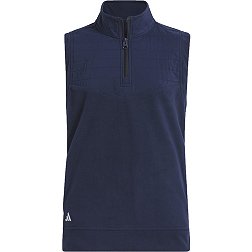 adidas Boys' Sleeveless Fleece Layering Golf Vest