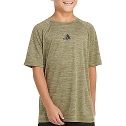 adidas Boys' AEROREADY Essential Mélange T-Shirt
