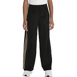 Black Technical Jersey Loose Jogging Pant With Brown G Stripe