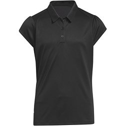 adidas Girls' Short Sleeve Golf Polo