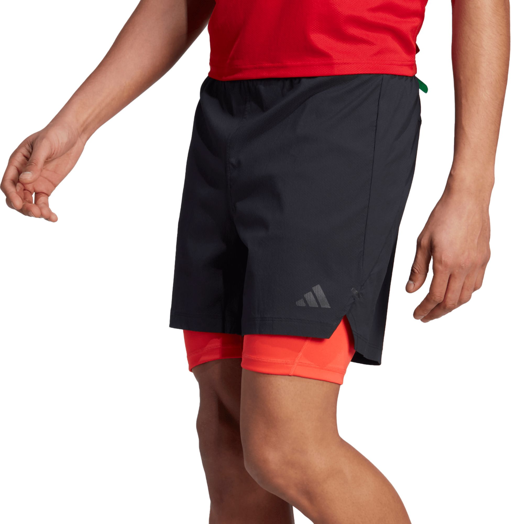 Black/Bright Red