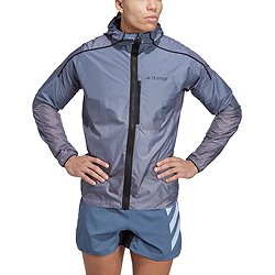 Adidas Own The Run Hooded Wind Jacket | DICK's Sporting Goods