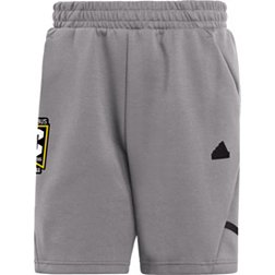 adidas Adult Columbus Crew 2024 Travel Dark Grey Shorts