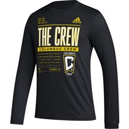 adidas Columbus Crew DNA Black Long Sleeve Shirt