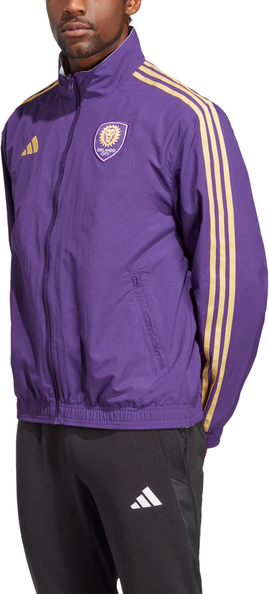 adidas Orlando City '23 Purple Reversible Jacket