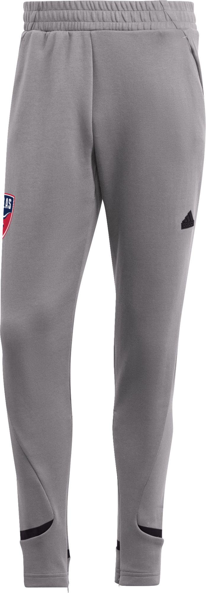 adidas Adult FC Dallas 2024 Travel Dark Grey Pants