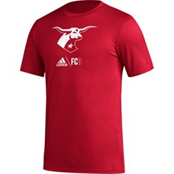 adidas FC Dallas Club Icon Red T-Shirt