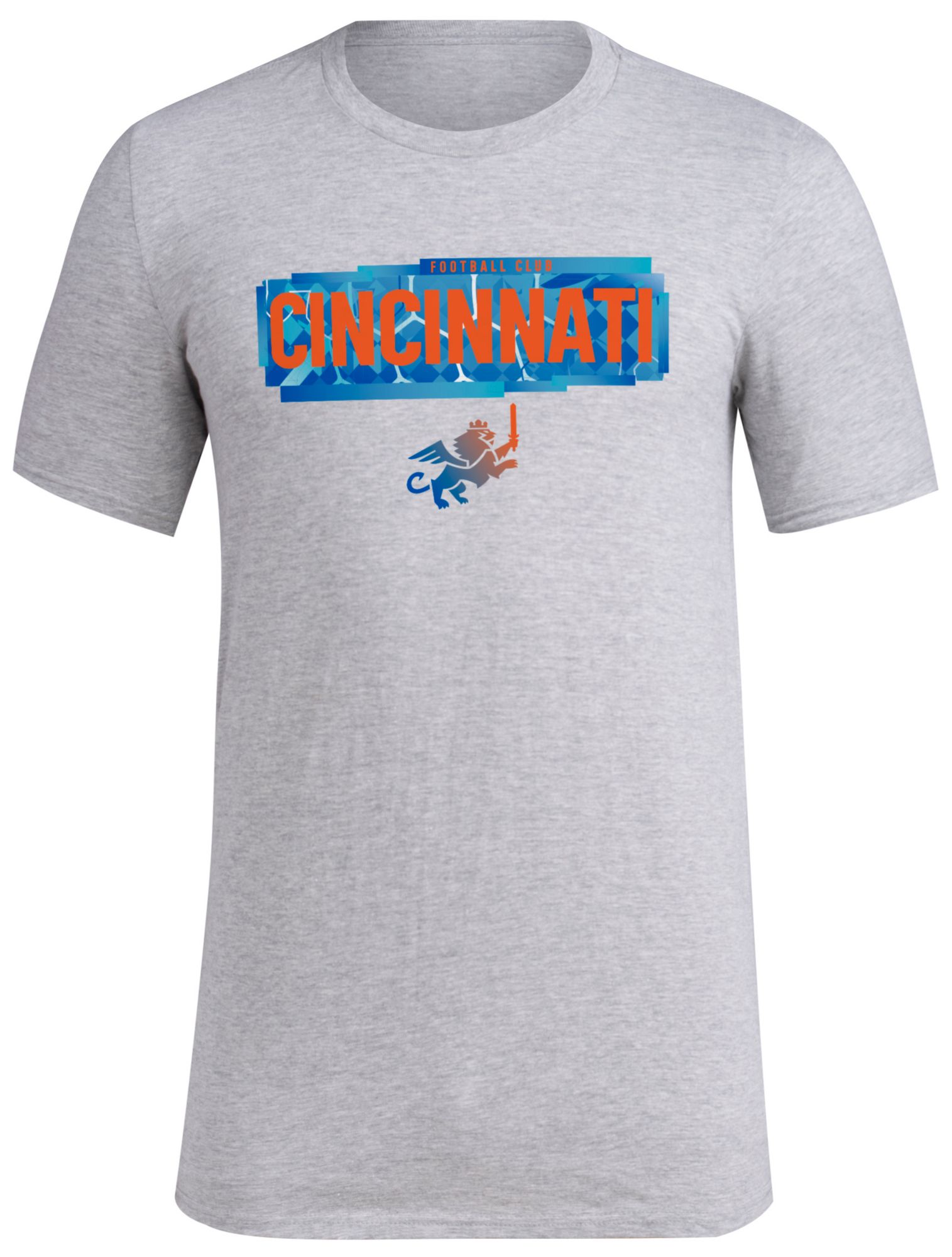 adidas Adult FC Cincinnati 2024 Local Grey T-Shirt