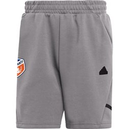 adidas Adult FC Cincinnati 2024 Travel Dark Grey Shorts