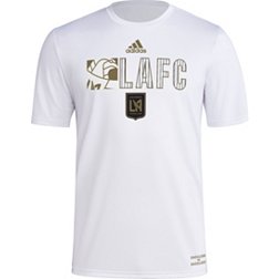 adidas Adult Los Angeles FC 2024 Jersey Hook White T-Shirt