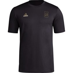 adidas Adult Los Angeles FC 2024 Local Stoic Black T-Shirt