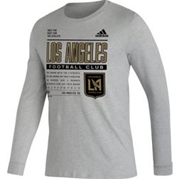 adidas Los Angeles FC DNA Grey Long Sleeve Shirt