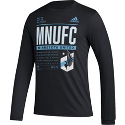 adidas Minnesota United FC DNA Black Long Sleeve Shirt