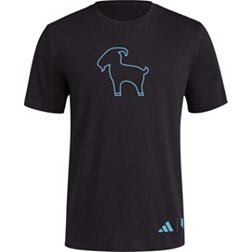 adidas Adult Lionel Messi #10 Goat Black T-Shirt