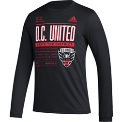 adidas D.C. United DNA Black Long Sleeve Shirt