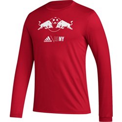 Adidas New York Red Bulls 2023 One Planet Replica Jersey, Men's, Large, Green