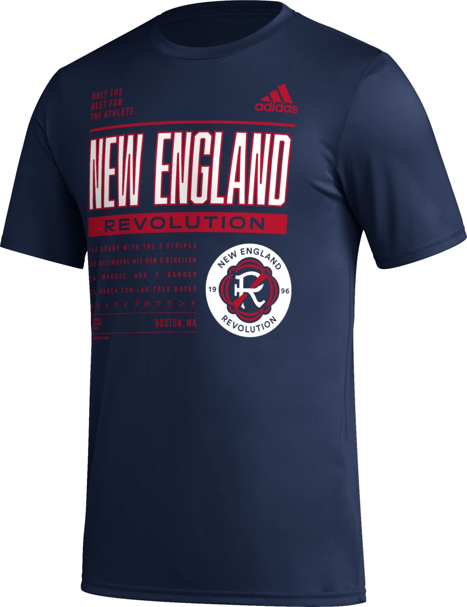 adidas New England Revolution 2023 Americana MARVEL Red Prematch