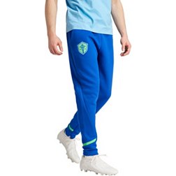 adidas Men's Seattle Sounders 2024 Travel Blue Pants