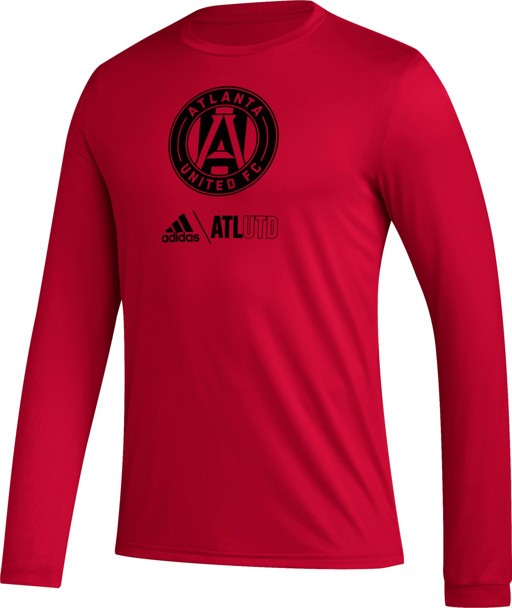 adidas Atlanta United Icon Red Long Sleeve Shirt