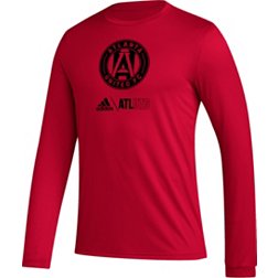 adidas Atlanta United Icon Red Long Sleeve Shirt