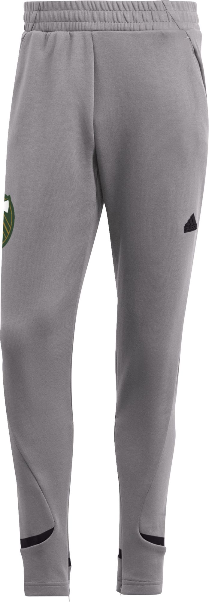 adidas Adult Portland Timbers 2024 Travel Dark Grey Pants