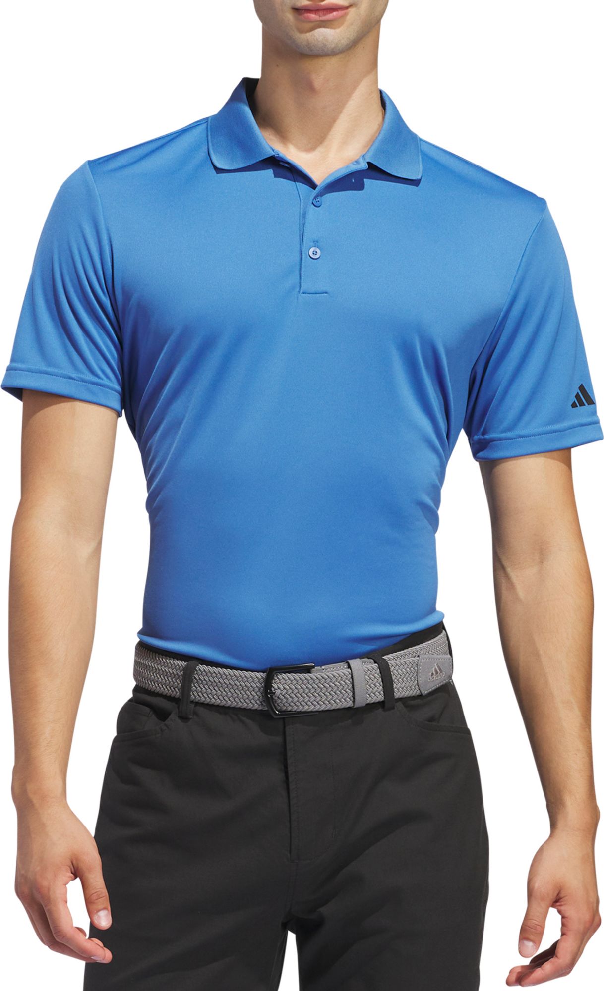 adidas Men's Core Performance Primegreen Golf Polo - Blue