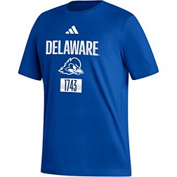 adidas Men's Delaware Fightin' Blue Hens Blue Amplifier T-Shirt