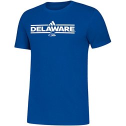adidas Men's Delaware Fightin' Blue Hens Blue Amplifier T-Shirt