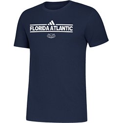 adidas Men's Florida Atlantic Owls Blue Amplifier T-Shirt