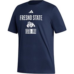adidas Men's Fresno State Bulldogs Blue Amplifier T-Shirt