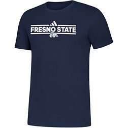 adidas Men's Fresno State Bulldogs Blue Amplifier T-Shirt