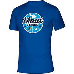 adidas Men's Kansas Jayhawks Royal Maui Strong T-Shirt