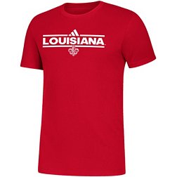 adidas Men's Louisiana-Lafayette Ragin' Cajuns Red Amplifier T-Shirt