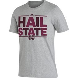 adidas Men's Mississippi State Bulldogs Grey Dassler T-Shirt