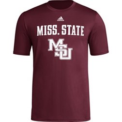 adidas Men's Mississippi State Bulldogs Maroon 90s Pack T-Shirt