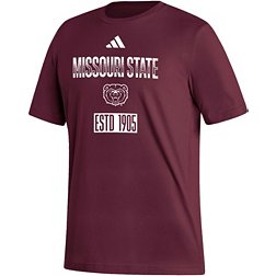 adidas Men's Missouri State Bears Maroon Amplifier T-Shirt