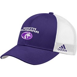 adidas Men's North Alabama  Lions Purple Structured Adjustable Trucker Hat