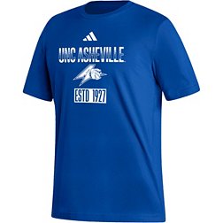 adidas Men's UNC Asheville Bulldogs Royal Blue Amplifier T-Shirt