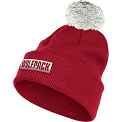 adidas Men's NC State Wolfpack Red Cuffed Knit Beanie