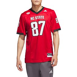 adidas Men's NC State Wolfpack Red Premier Replica Football Jersey